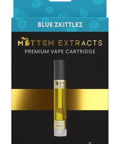 Mitten Extracts Blue Zkittles Vape Cartridge