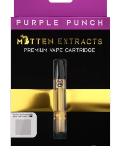 Mitten Extracts Purple Punch Vape Cartridge