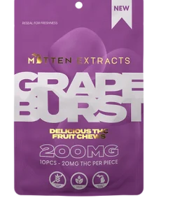 Mitten Extracts Grape Gummies
