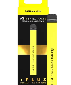 Mitten Extracts Banana Milk Disposable